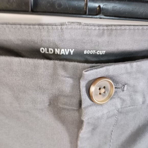 Old Navy Pants 12P NWT Gray Bootcut Mid Rise Women’s Career Work Dress Slacks - Picture 6 of 7